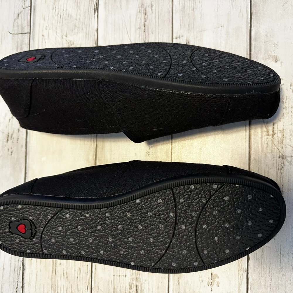 Women's Bobs Black Flats - Picture 3 of 6